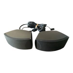 BOSE CINEMATE AV 3-2-1 SERIES I II III GS GSX Black 4-Pin Speakers - with cable